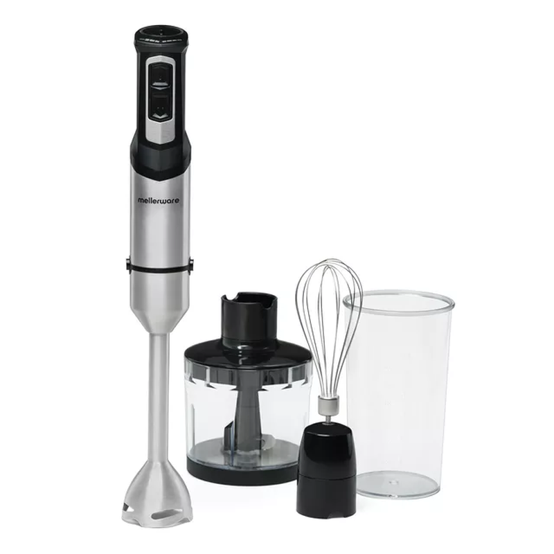 -Spiro Hand Mixer! 1000W. Speed Adjustable. Powerful. Blades INOX. Measuring Cup, Emulsifier, Picator