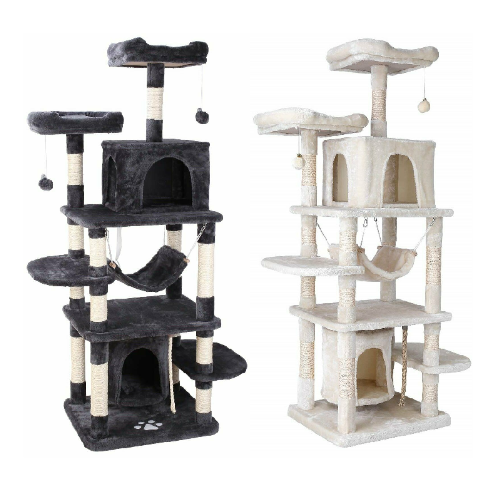 Cat'S Tree Tower Condo Scratcher Home Furniture Pets House Hammock Cats Climbing Furniture Pets House Hammock Cat'S Tree Tower