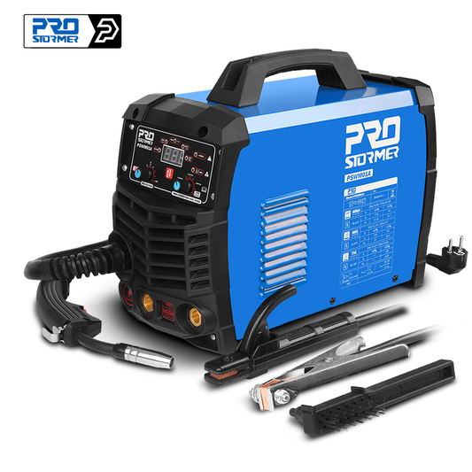 PRO PSWM01A MIG Welding Machine 3 in 1 Welder 220V 140 Amp Max TIG MMA Flux Cored Wire DIY Professional Welding Work