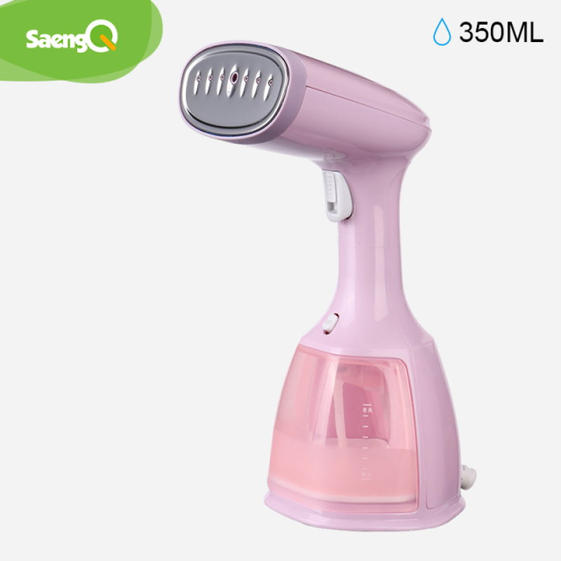 Steam Iron Garment Steamer Handheld Fabric 1500W Travel Vertical 280Ml Mini Portable Home Travelling for Clothes Ironing