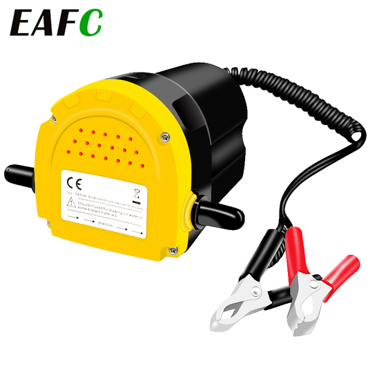 Car Electric Oil Extractor Transfer Pump 12V 60W Oil/Crude Oil Fluid Suction Pump Mini Fuel Engine Oil Extractor Transfer Pump