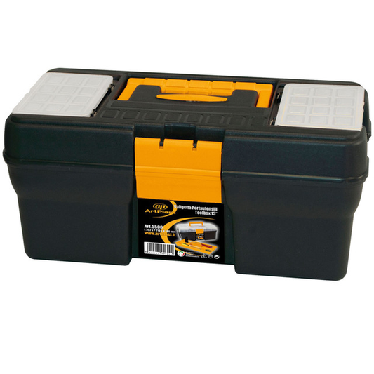 Artplast Polypropylene Tool Boxes/Briefcases with Handles in Various Colors