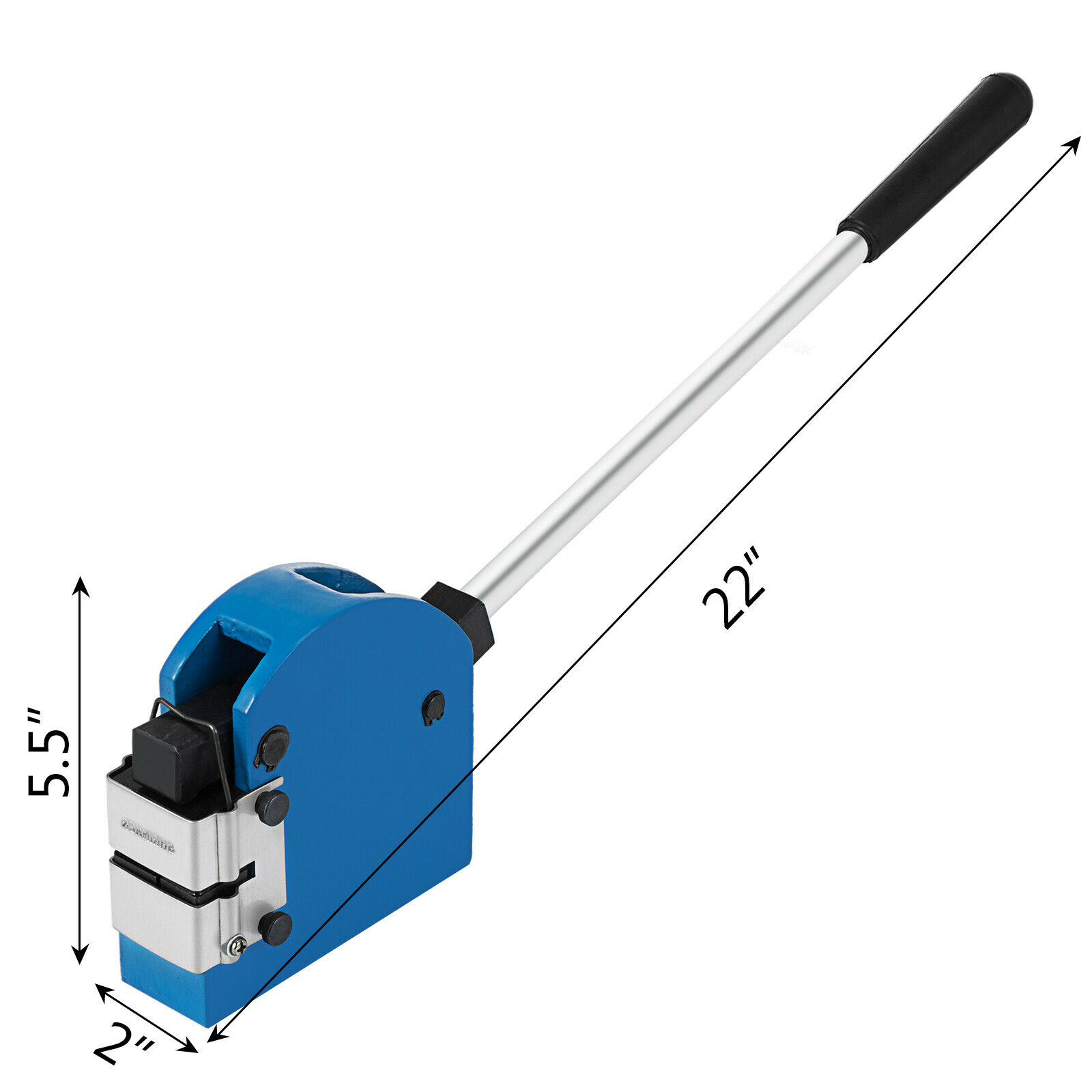 Sheet Metal Shrinker and Stretcher Kit with 2 Jaws 1 Housing Compound Lever 2 in 1 Manual Shaping Bending Forming Machine