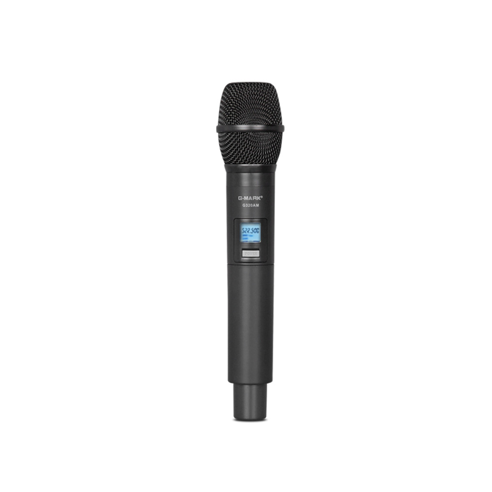 Wireless Microphone  G320AM Professional UHF 2 Channels Karaoke Mic Handheld Automatic Frequency Adjustable 100M