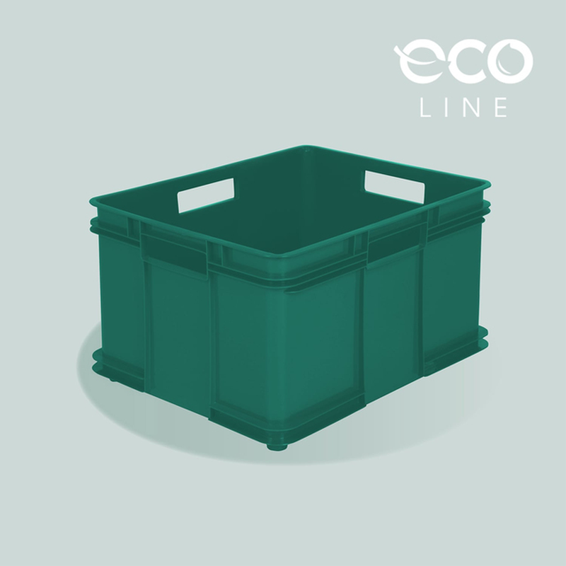 ECO BRUNO  Storage Boxes (16L a 54L) Organic Eurobox Storage Box in Various Colors