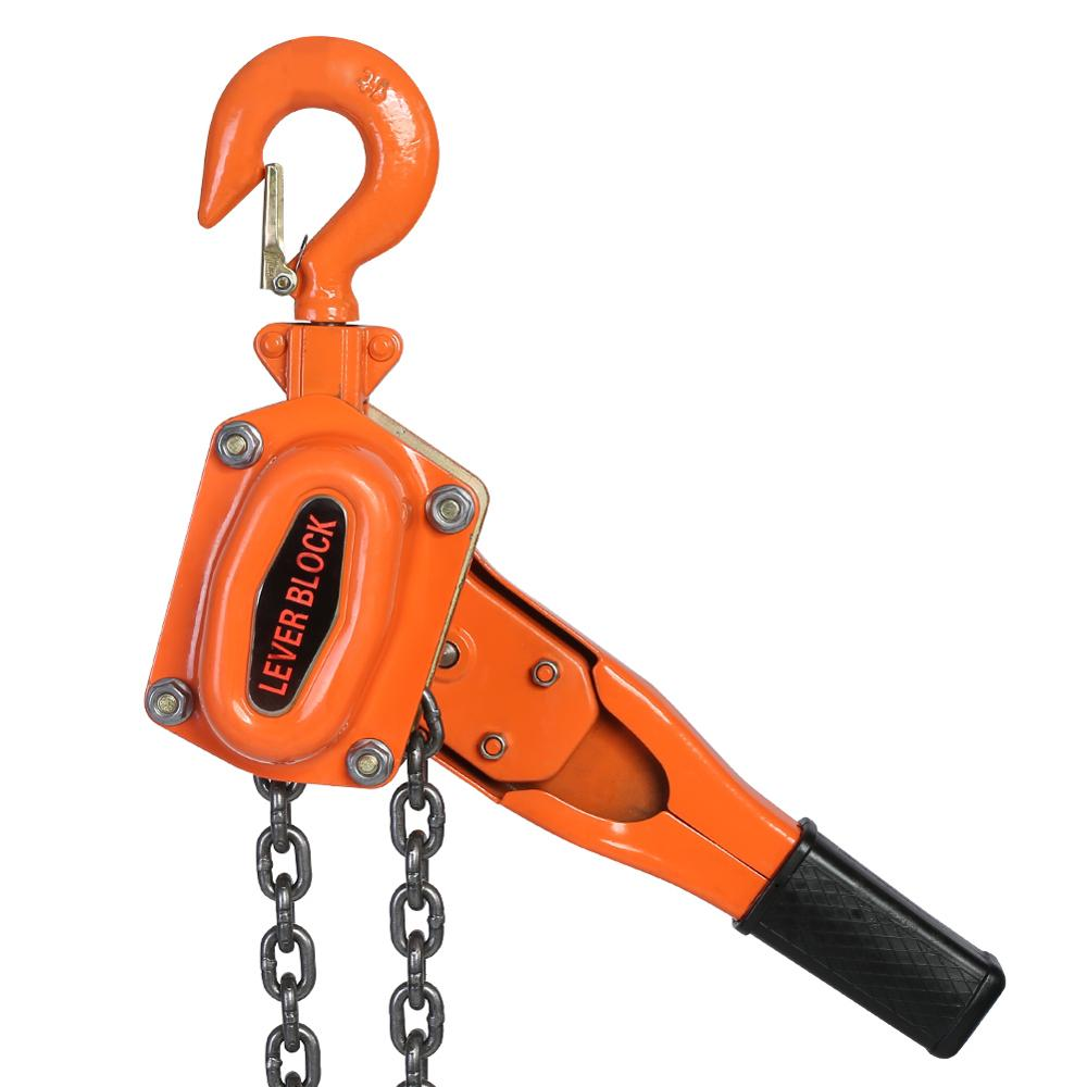 3T 0.75T Lifting Chains Block Hoist Ratchet Hoist Ratchet Lever Pulley Lifting 3 Meters Lifting Tools