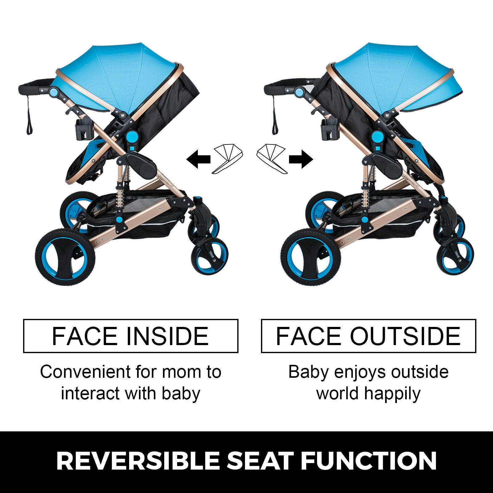 Vevor luxury outlet stroller