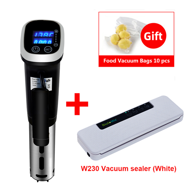 2.55 Generation IPX7 Waterproof Vacuum Sous Vide Cooker Immersion Circulator Accurate Cooking with LED Digital Display