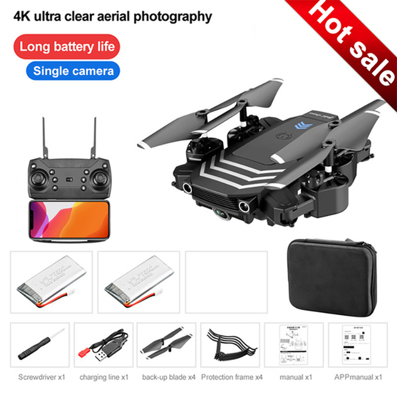 LS11 Pro Drone 4K HD Camera WIFI FPV Hight Hold Mode One Key Return Foldable Arm Quadcopter RC Dron for Kids Gift