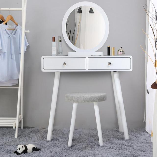 Home Dressers Vanity Girl Dressing Table Storage Cabinet Bedroom Furniture Modern Minimalist Makeup Table Dressing Table HWC