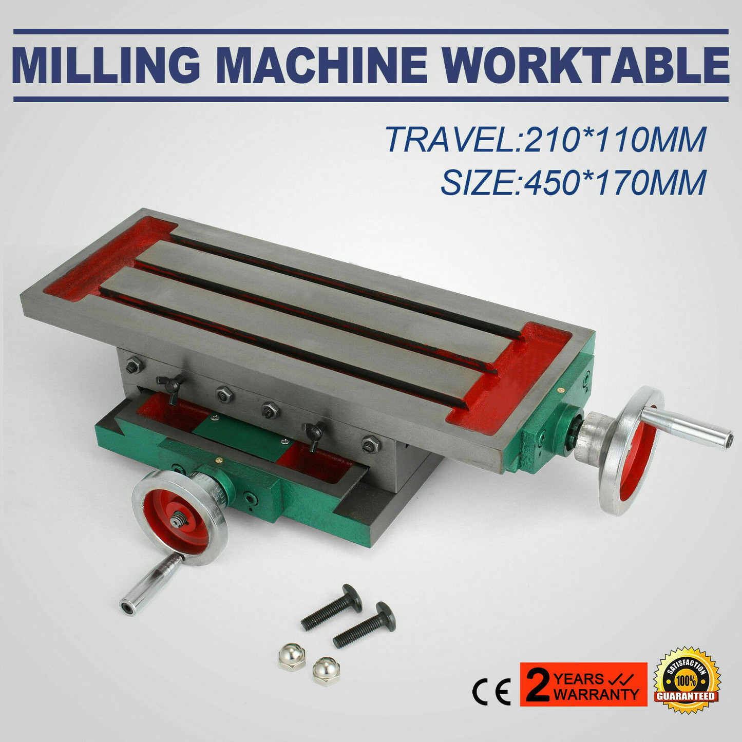 450*170Mm Cross Milling Machine Working Table Slide Multifunction 2 Axis 4 Ways