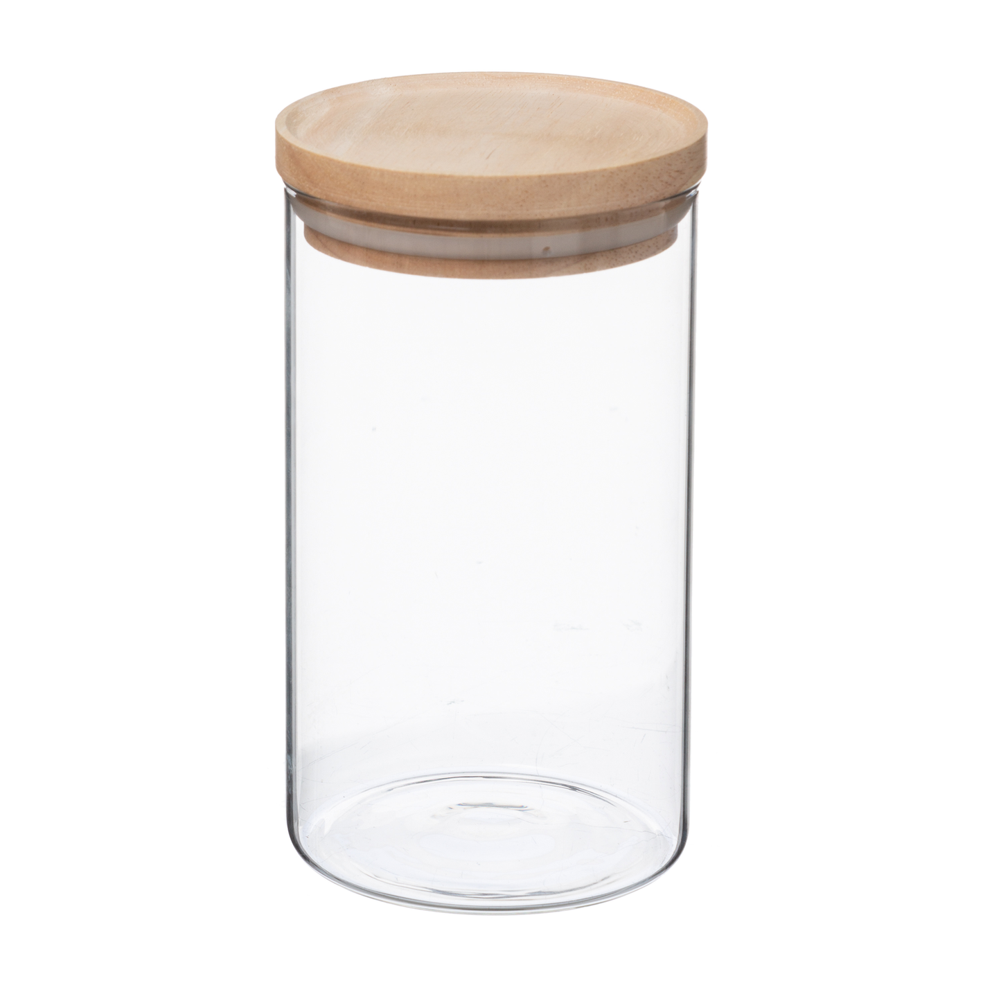 Glass Jars with Wooden Lid or Stainless Steel  Hermetics to Store Any Product