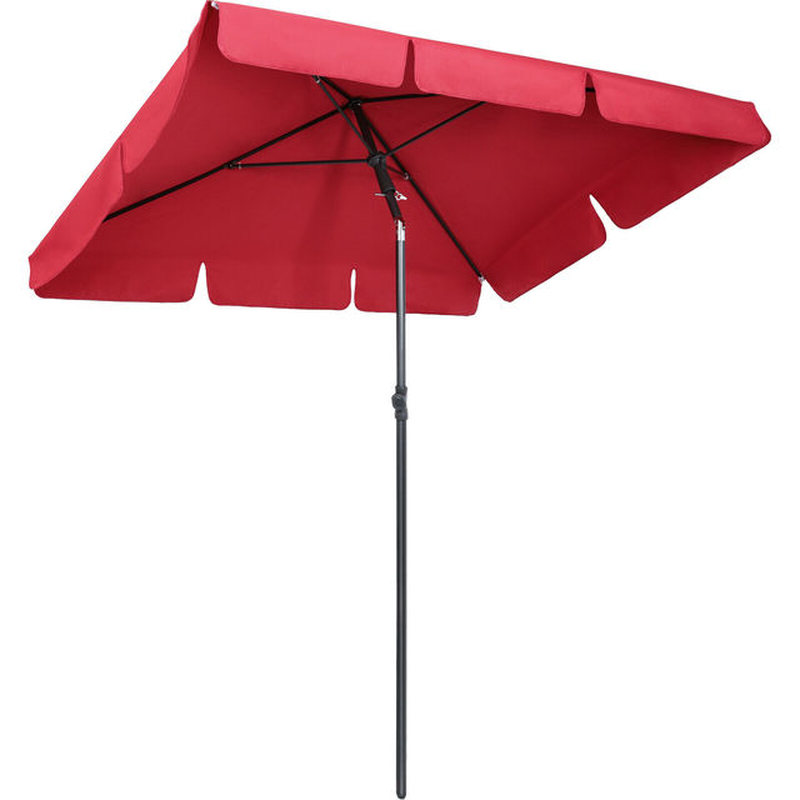 Rectangular Parasol Canopy Sun Umbrella Keep Cool UV Protection Foldable for Patio Household Market Outdoor Umbrella Rainproof