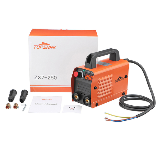 ZX7-250 250A 220V Mini Electric Welding Machine Portable Digital Display MMA DC Inverter ARC Welder Weld Equipment