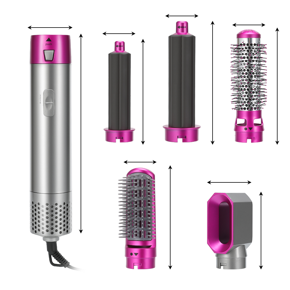 All in one outlet hair dryer & styler