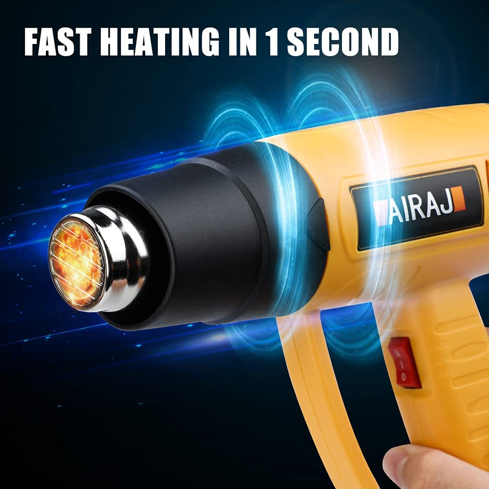 Temperature Regulating Hot Air Gun Household 2000W Multifunctional Power Tools Heat Gun Set