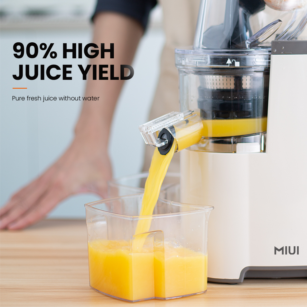 Slow Juicer with Stainless Steel Strainer (FFS6), New Filterfree Juice Concerto 150W,Summer New Release - Home Edition