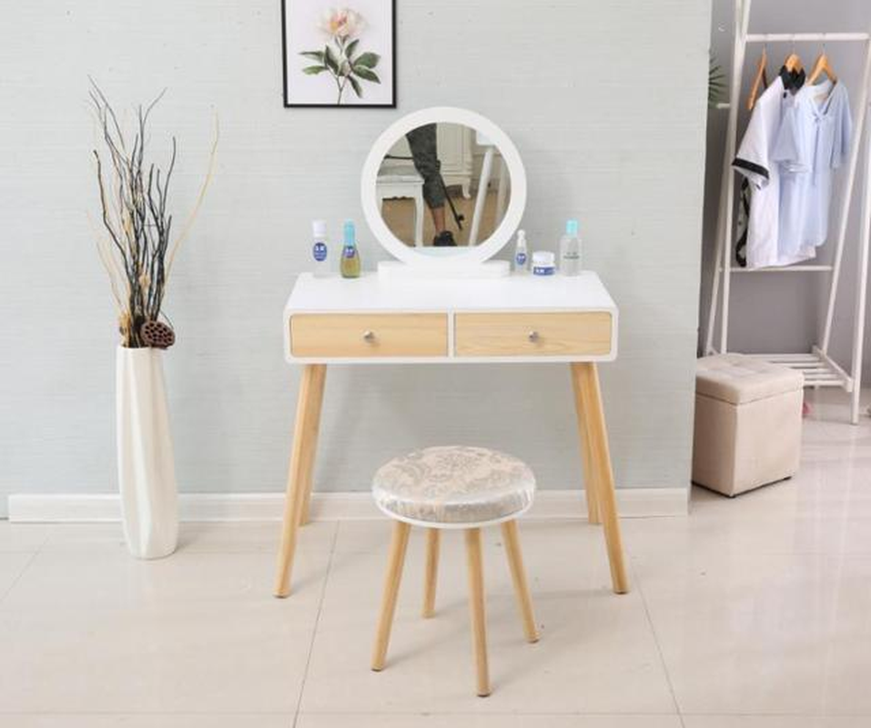 Home Dressers Vanity Girl Dressing Table Storage Cabinet Bedroom Furniture Modern Minimalist Makeup Table Dressing Table HWC