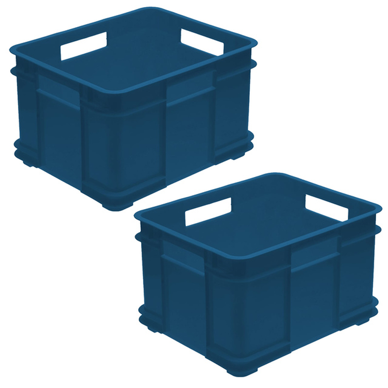 ECO BRUNO  Storage Boxes (16L a 54L) Organic Eurobox Storage Box in Various Colors