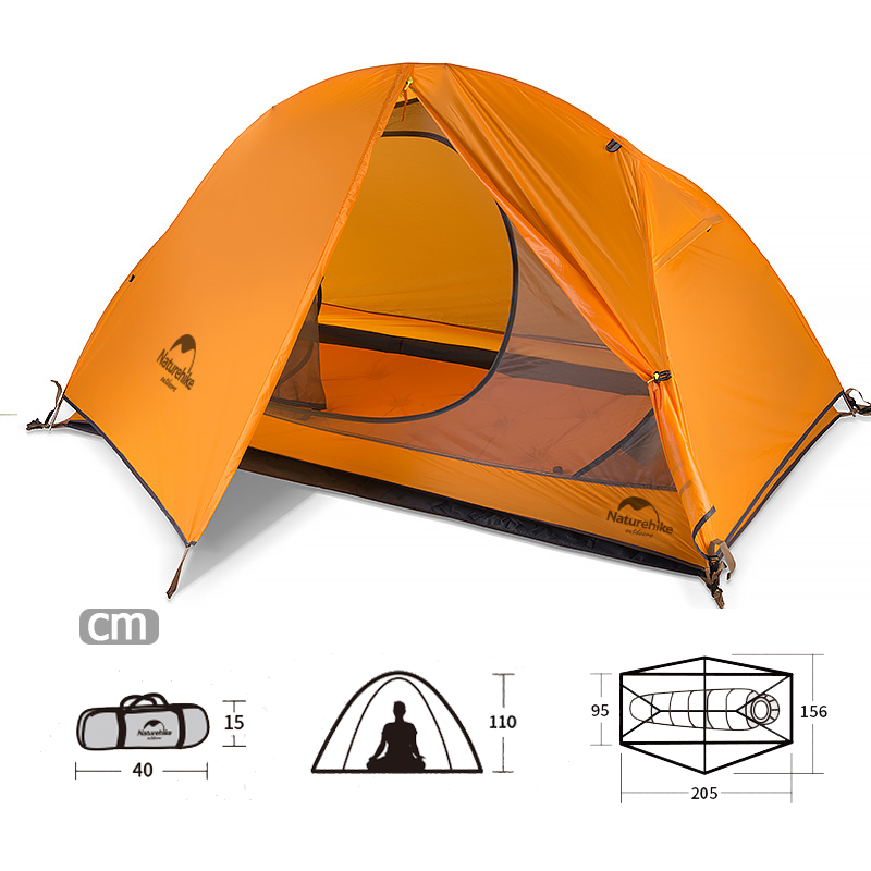 Tent 1 2 Person Cycling Tent Ultralight Camping Tent Fishing Tent Waterproof Sun Shelter Canopy Outdoor Travel Tent