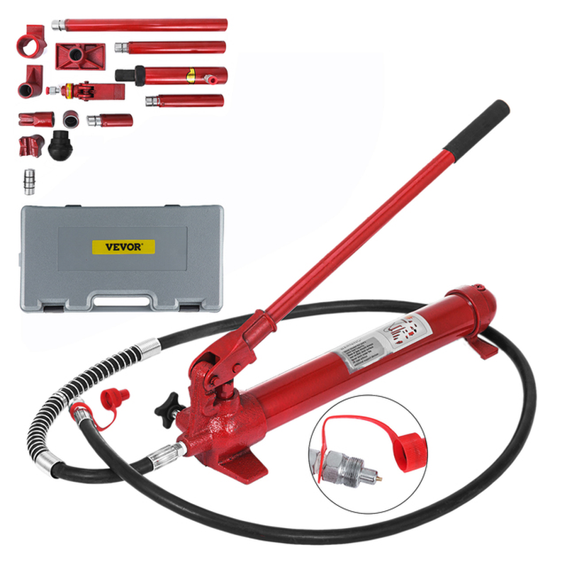 Porta Power Hydraulic Jack Kit 6/10/12/20 Ton Sheet Metal Correction Automotive Frame Shape Repair Separation Jack Tools