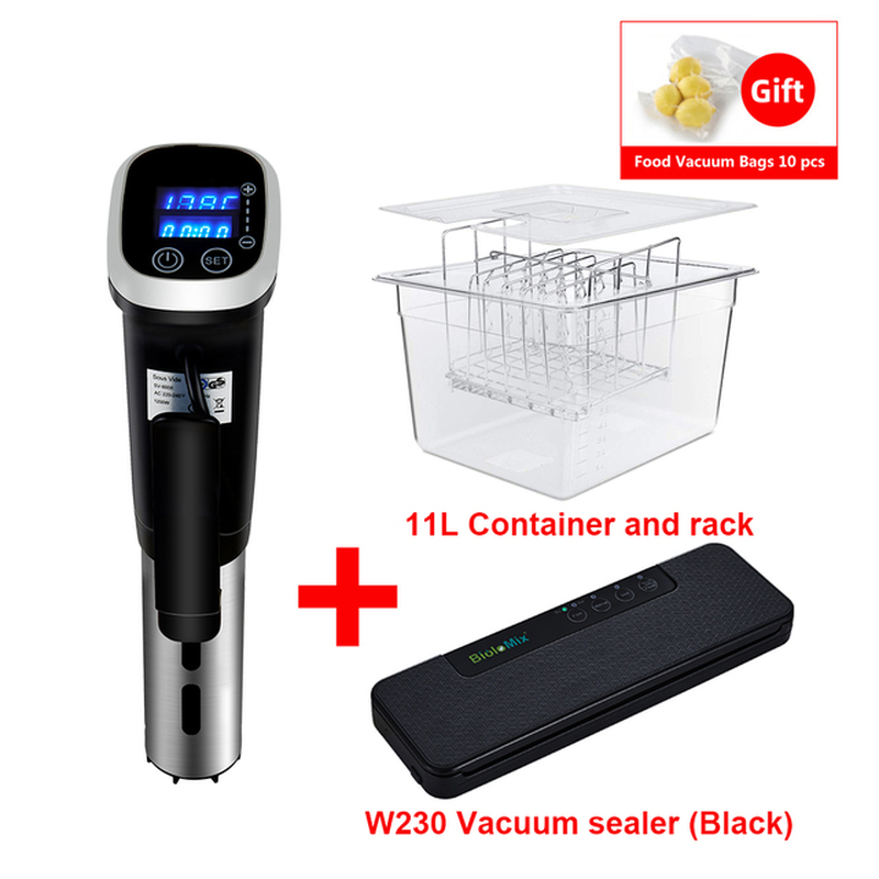 2.55 Generation IPX7 Waterproof Vacuum Sous Vide Cooker Immersion Circulator Accurate Cooking with LED Digital Display