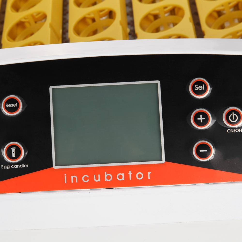 56 Eggs Incubator Automatic Hatcher Poultry Egg Incubator Digital Control Hatchery Farm Incubation Led Brooder HHD