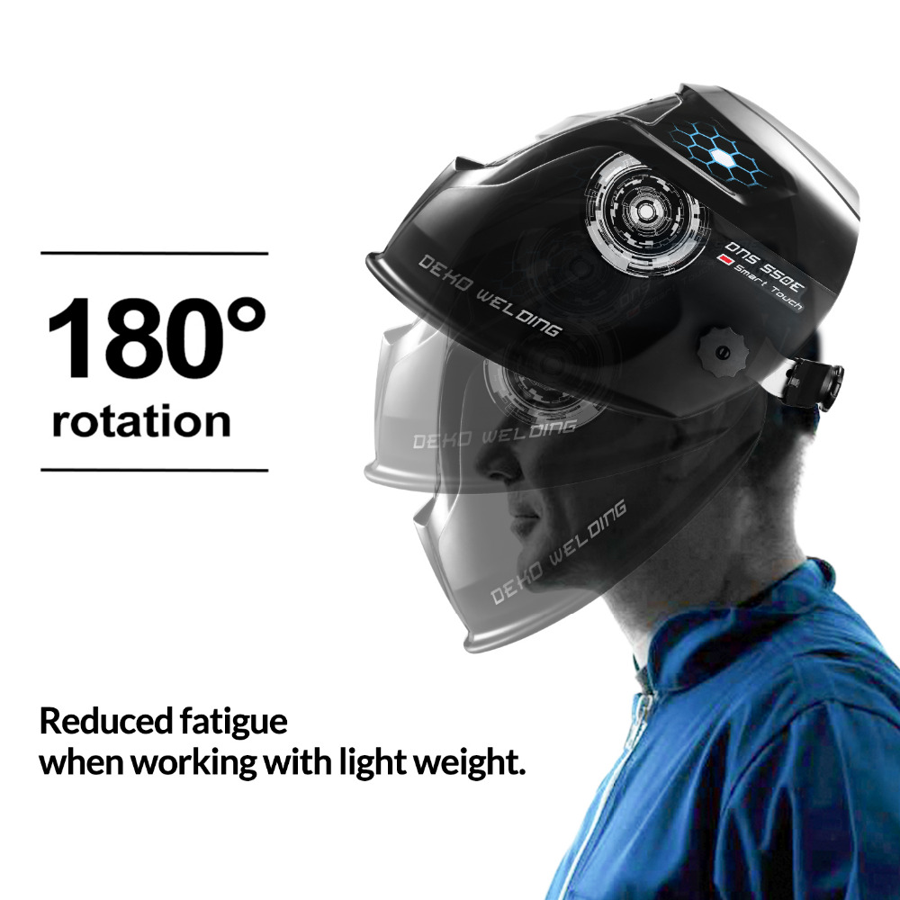 Skull Solar Auto Darkening Adjustable Range 4/9-13 MIG MMA Electric Welding Mask Helmet Welding Lens for Welding Machine