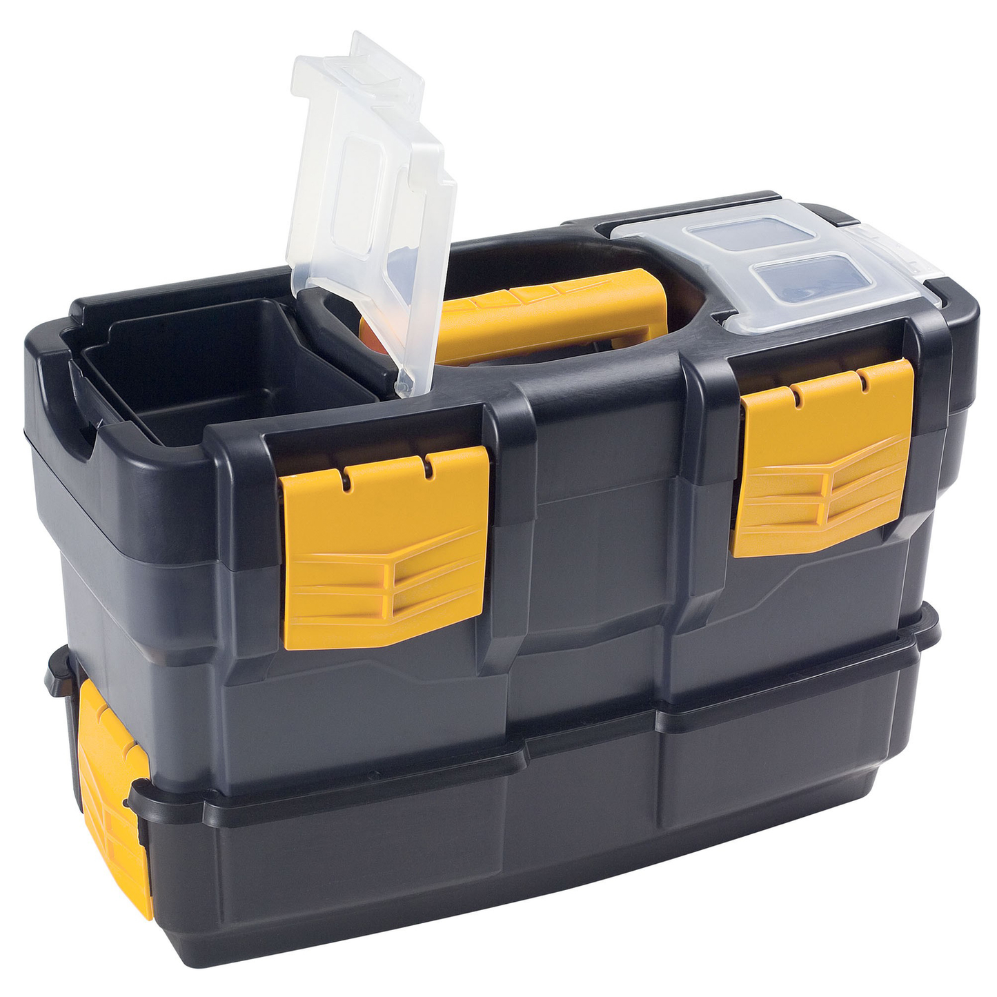 TEKNA Artplast Ultra-Tough Plastic Tool Box and Cart with Organizers and Tray in Various Sizes