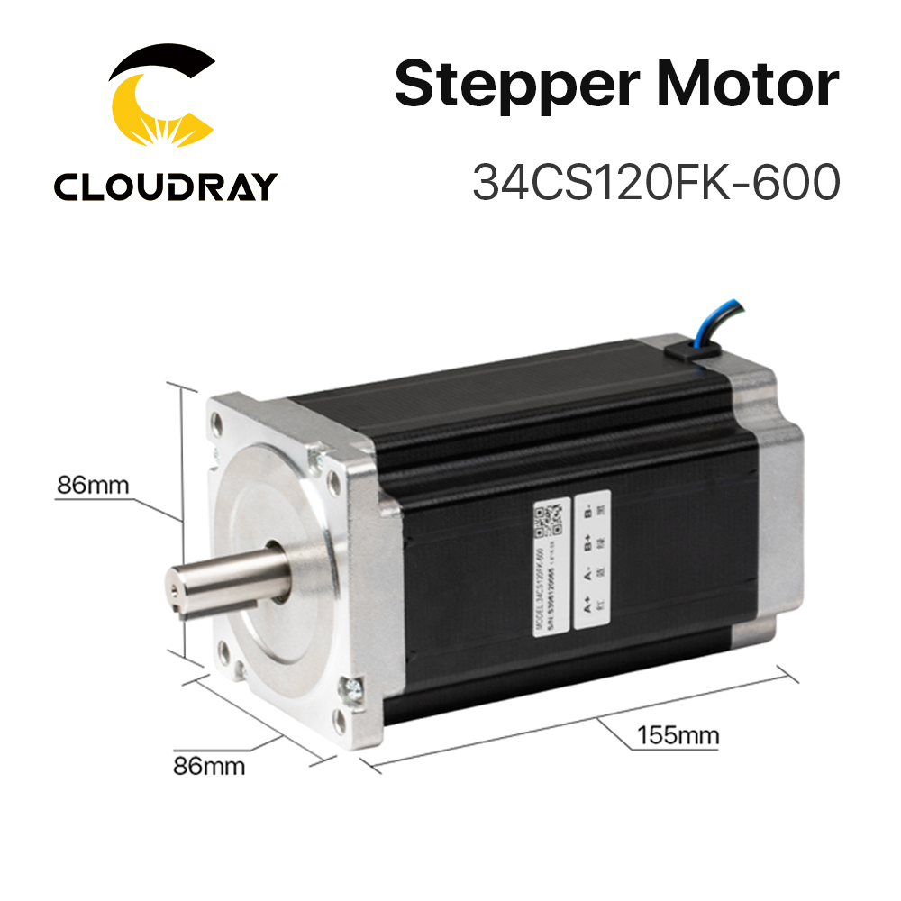 Nema 34 Open Loop Stepper Motor Driver Kit 12N.M 6.0A DM860S 2.4A-7.2A for 3D Printer CNC Engraving Milling Machine