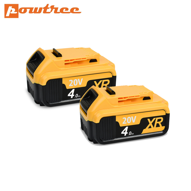 4000/6000Mah 18V/20V for Dewalt Power Tool Battery for DCB180 DCB181 DCB182 DCB201 DCB201-2 DCB200 DCB200-2 DCB204-2