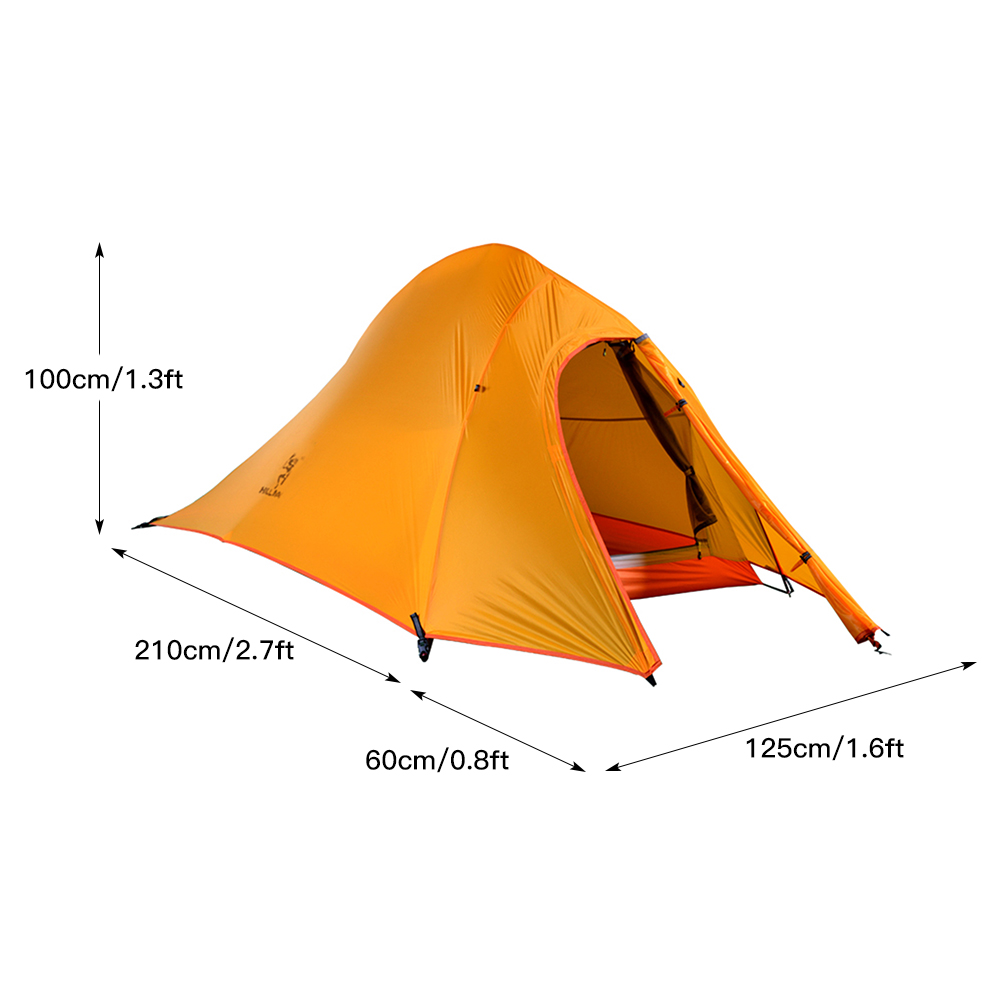 Double Layer Waterproof Ultralight Tent for Outdoor Backpacking Camping Hiking Fishing Tourism and Camping Tent