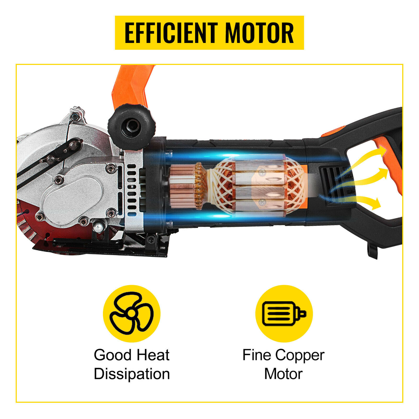 Electric Wall Chaser 4KW 4.8KW Seamless Groove Cutting Machine 125Mm 133Mm Steel Concrete Circular Saw Slotting Tool Set