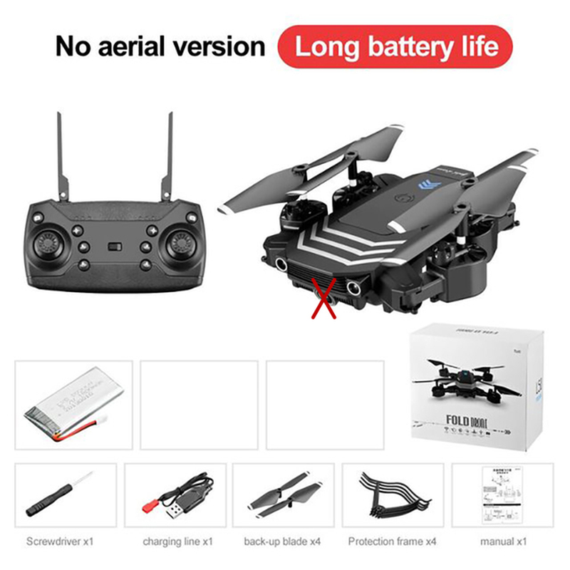 LS11 Pro Drone 4K HD Camera WIFI FPV Hight Hold Mode One Key Return Foldable Arm Quadcopter RC Dron for Kids Gift