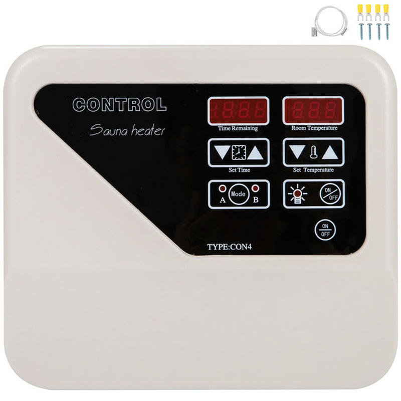 VEVOR 6 8 9 KW Electric Sauna Heater Stove External / Internal Controller Overheating Protection Spa Sauna Room Steam Generator