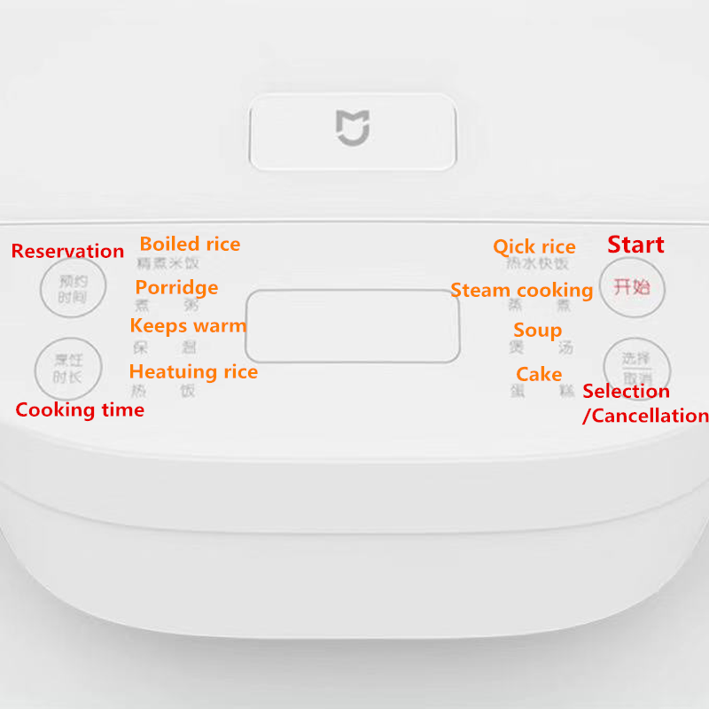 Newest  Mijia Electric Rice Cooker C1 Adjustable Kitchen Appliance 3L Multifunction 2~4 People Home Rice Cooker