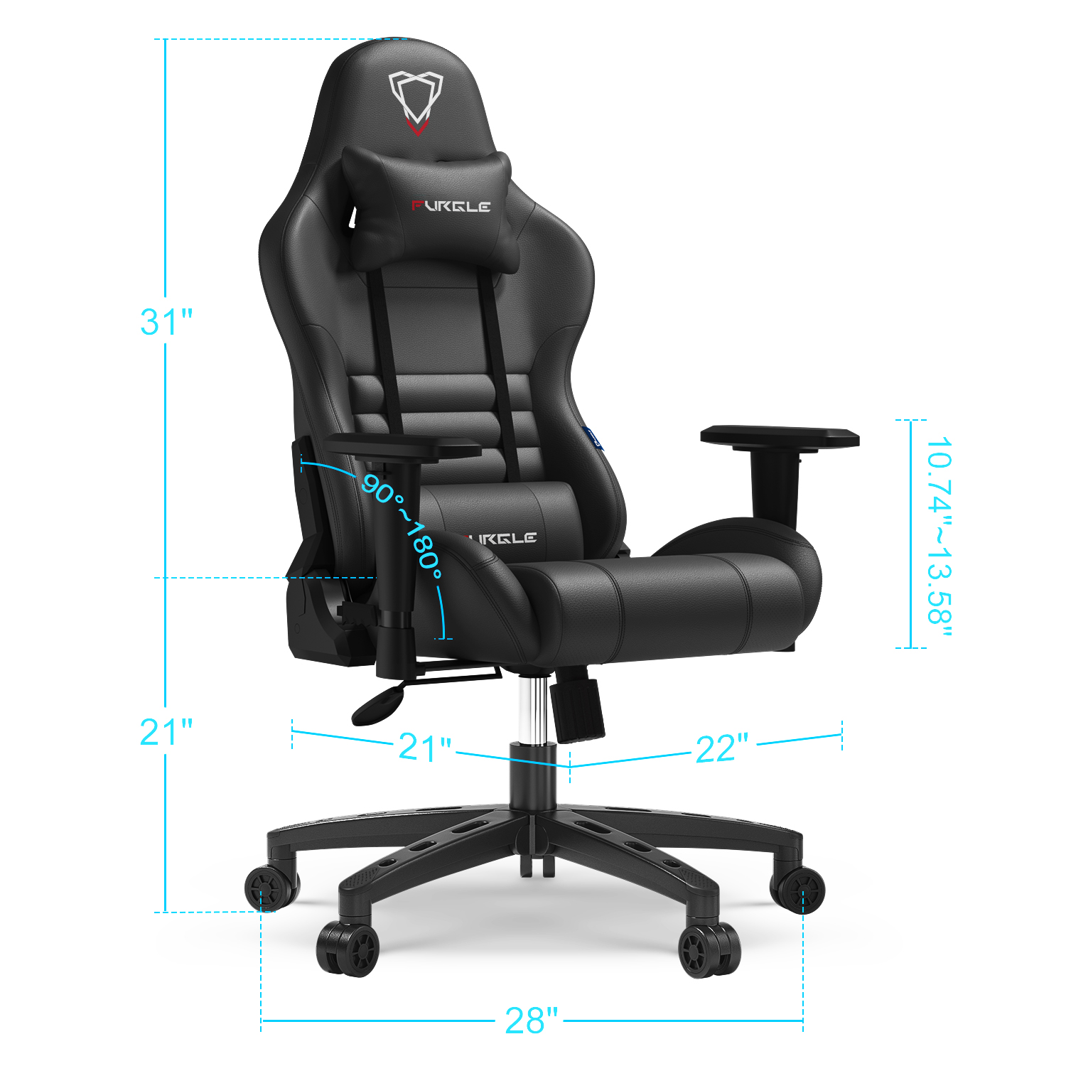 Gaming discount chair colors