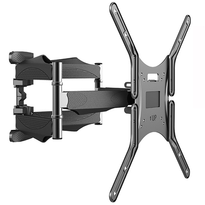 Articulating 6 Arms TV Wall Mount Full Motion Tilt Bracket TV Support Wall Mount for 32"-65" Tvs up to VESA 400X400Mm and 88Lbs