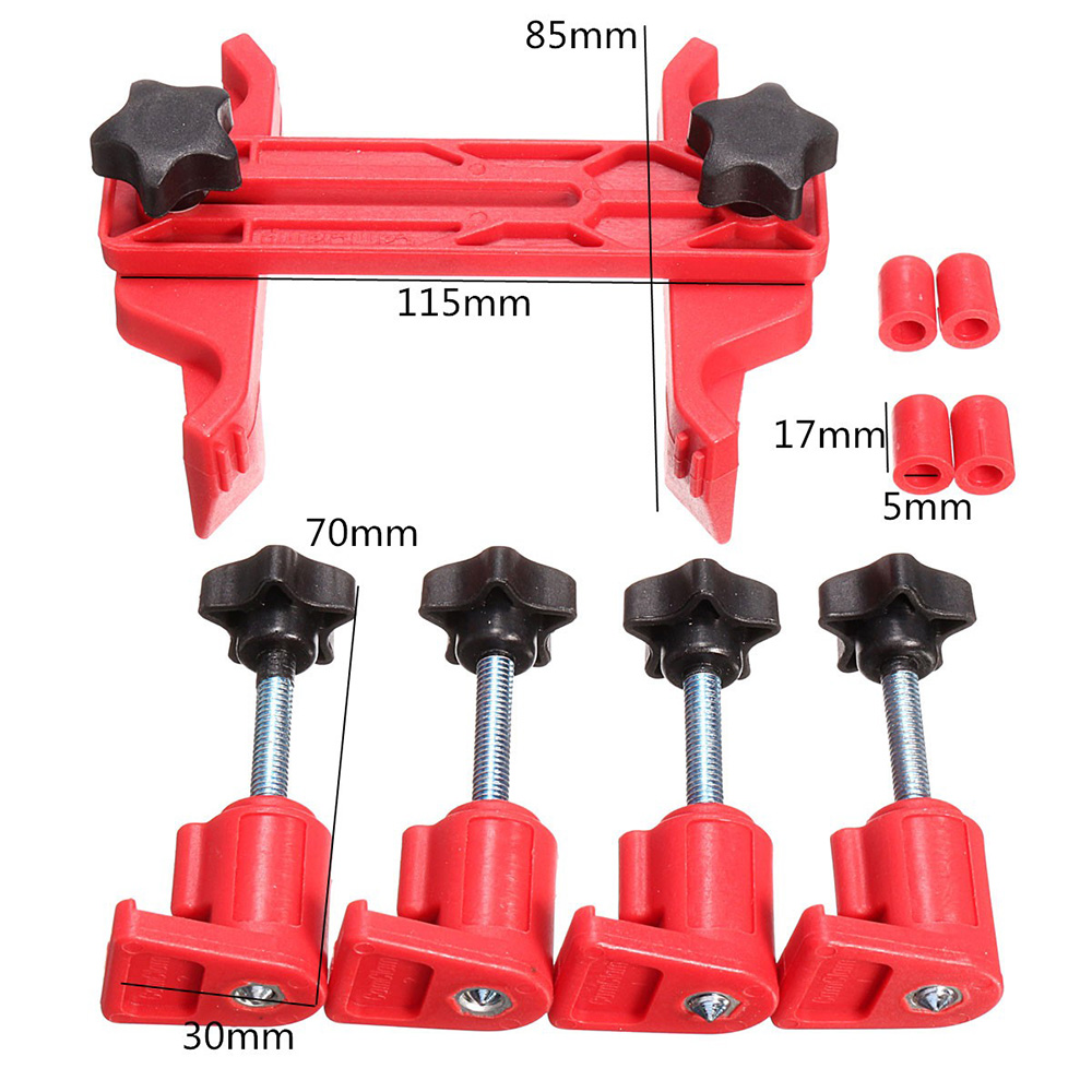 5Pcs/Set Universal Dual Cam Clamp Camshaft Timing Sprocket Gear Locking Tool Kit Car Auto Sprocket Gear Engine Timing Tool Set