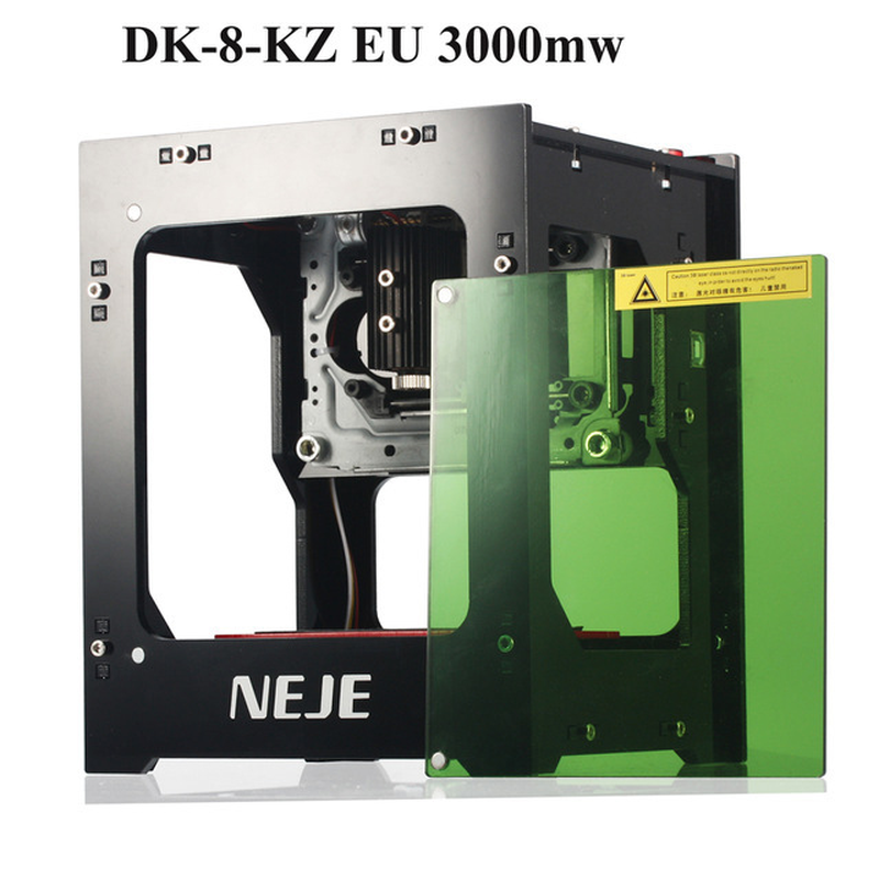 New  DK-8-KZ 3000Mw New High Speed Laser Engraving Machine DIY CNC Laser Engraver Printer Handicraft Wood Burning Tools