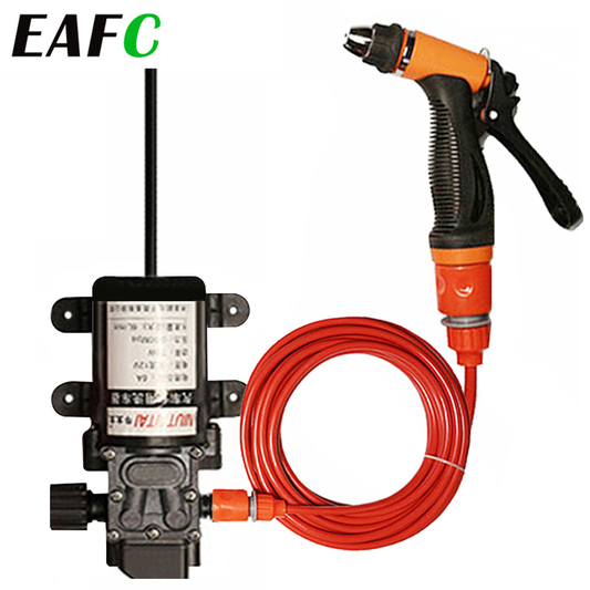 Car Wash 12V Car Washer Gun Pump High Pressure Cleaner Car Care Portable Washing Machine Electric Cleaning Auto Device