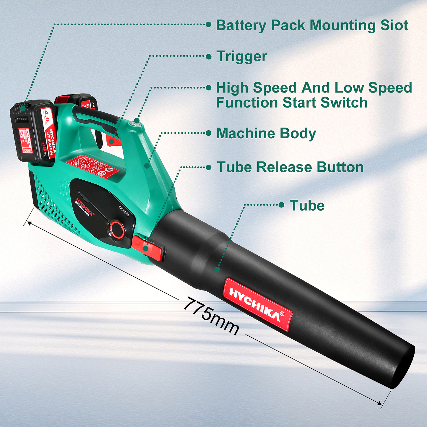 Leaf Blower  36V Brushless Leaf Blower Cordless Lithium Battery Home Garden Cleaning Dust Collector Power Tool