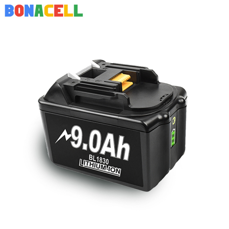 BL1860 Rechargeable 18 V 6000Mah Li-Ion Battery for Makita 18V Battery BL1840 BL1850 BL1830 BL1860B LXT 400