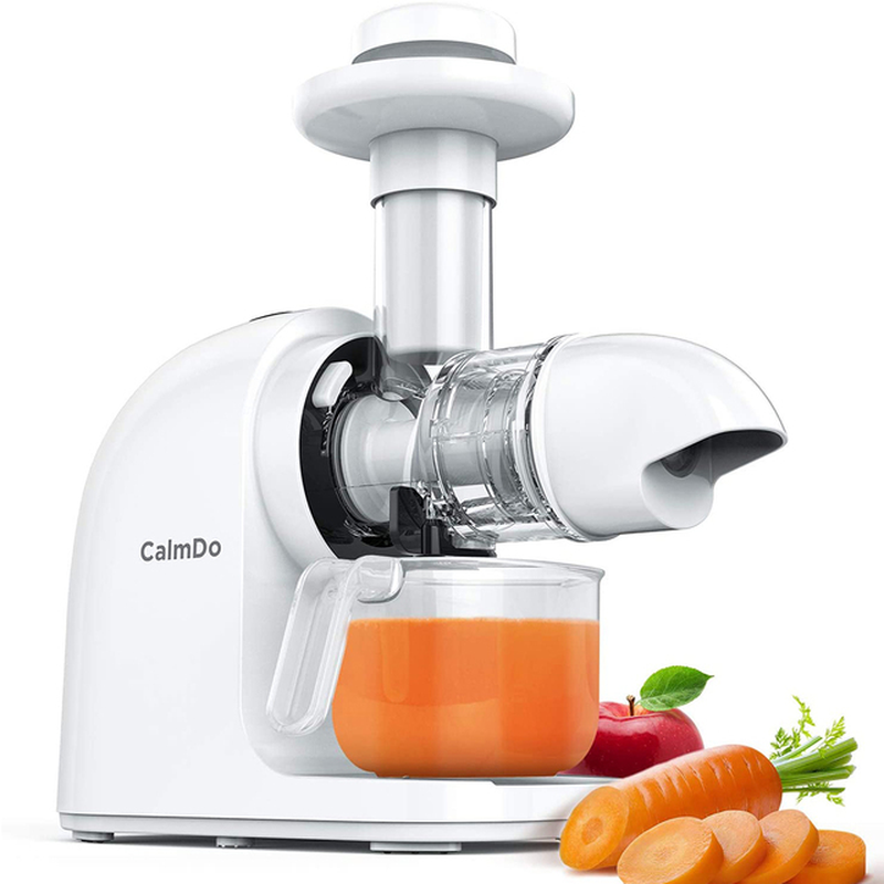 Slow Masticating Juicer Cold Press High Yield 9 Segment Spiral 2 Speed Modes Juicer Machines for Vegetables and Fruits