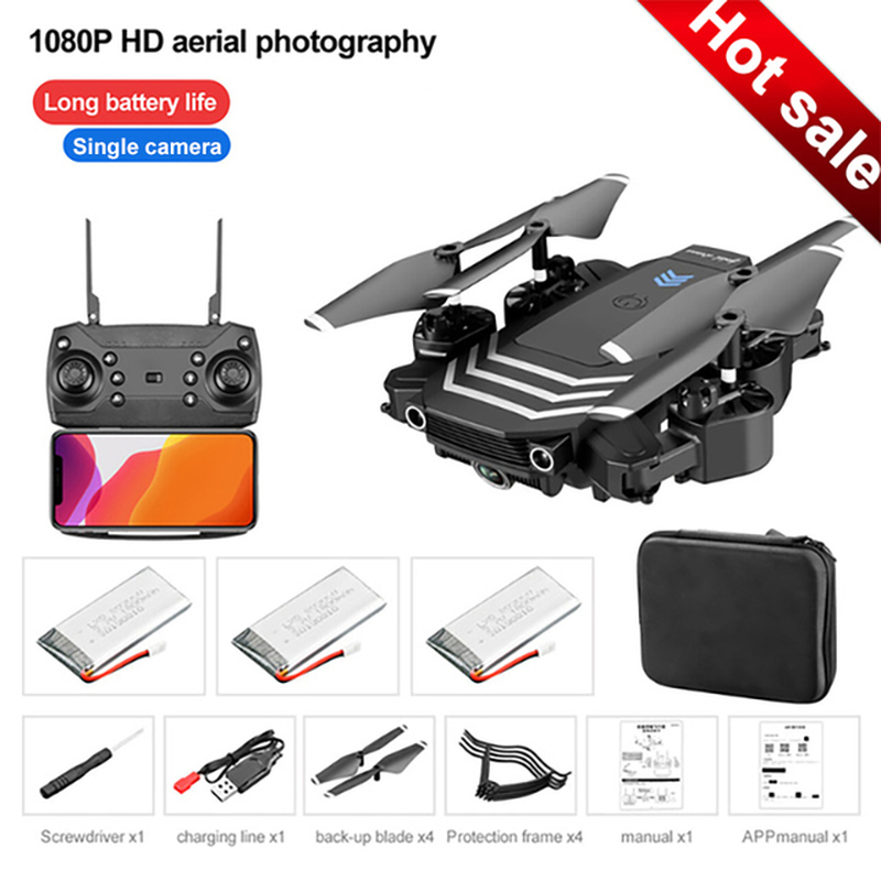 LS11 Pro Drone 4K HD Camera WIFI FPV Hight Hold Mode One Key Return Foldable Arm Quadcopter RC Dron for Kids Gift