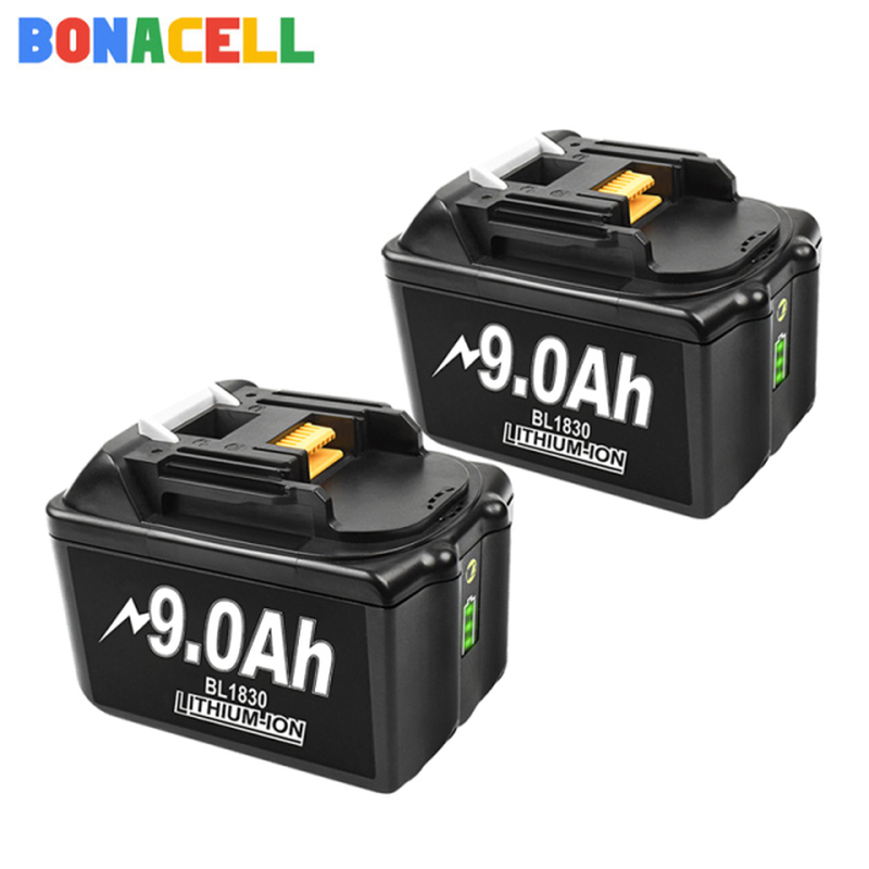 BL1860 Rechargeable 18 V 6000Mah Li-Ion Battery for Makita 18V Battery BL1840 BL1850 BL1830 BL1860B LXT 400