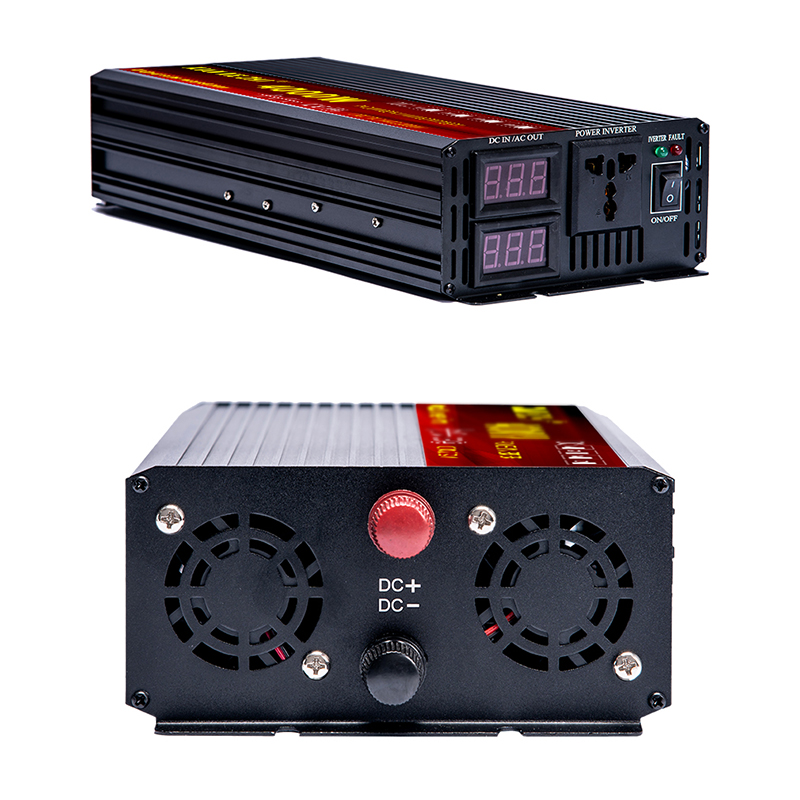 Pure Sine Wave Inverter DC 12V 24V AC 220V Power 2000W 3000W 4000W 5000W Car Inverter Converte with LED Display