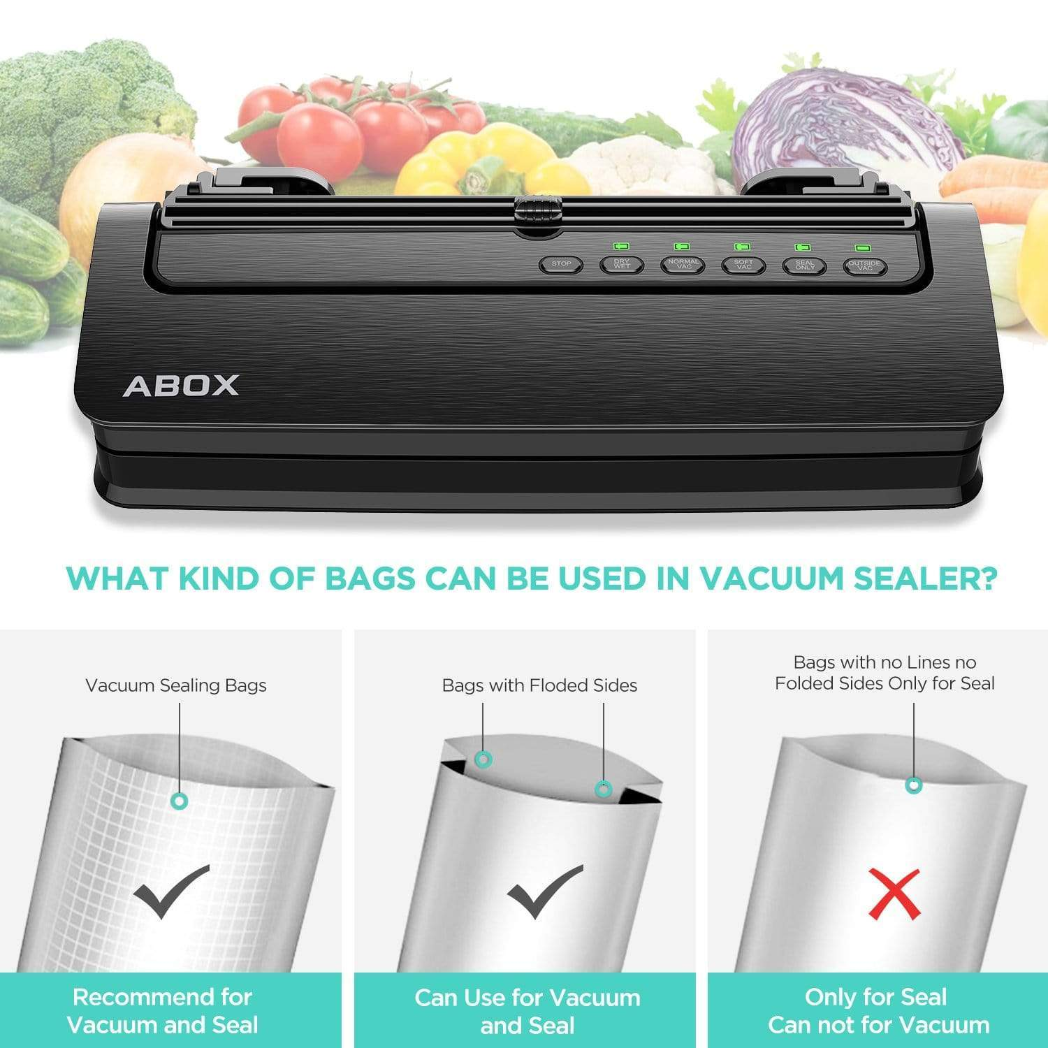 Vacuum Packing Machine 5 in 1 Vacuum Sealer for Food Storage New Household Food Packer Best Vacuum Sealer for Kitchen