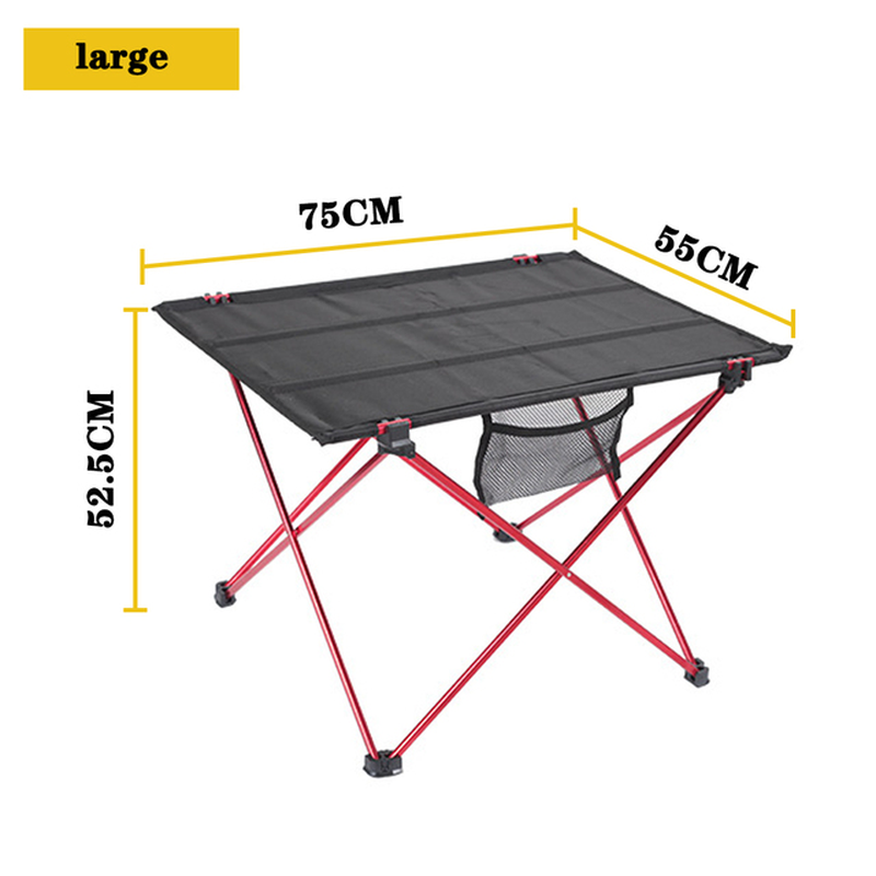 Portable Foldable Table Camping Outdoor Furniture Computer Bed Tables Picnic 6061 Aluminium Alloy Ultra Light Folding Desk