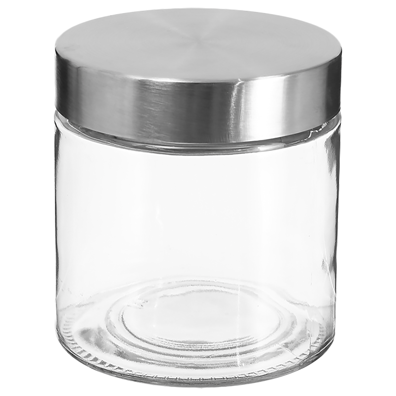 Glass Jars with Wooden Lid or Stainless Steel  Hermetics to Store Any Product